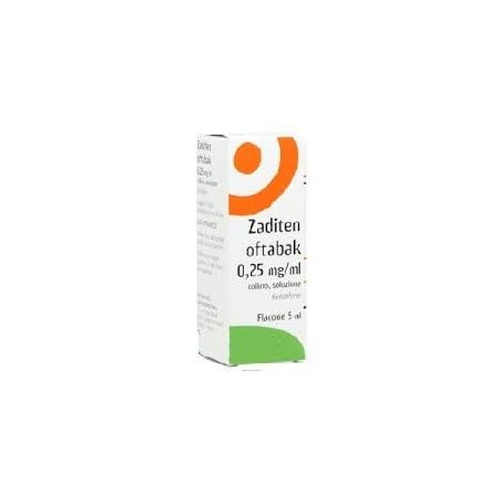 Zaditen Oftabak 0,25 mg/ml collirio 5 ml