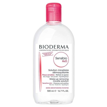 Bioderma Sensibio H2O - Acqua micellare struccante e detergente per pelle sensibile 500ml