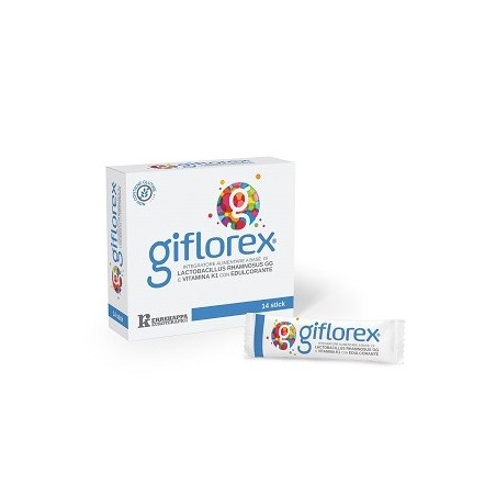 Giflorex integratore probiotico a base di fermenti lattici vivi 14 stick