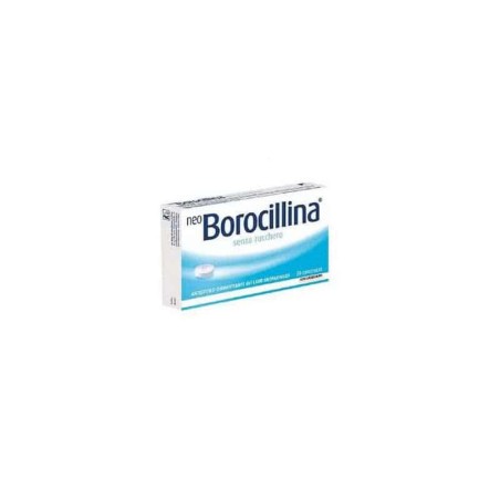 Neo Borocillina 1,2 mg + 20 mg 16 pastiglie senza zucchero