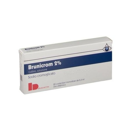 Brunicrom 2% collirio  20 flaconcini 0,3 ml