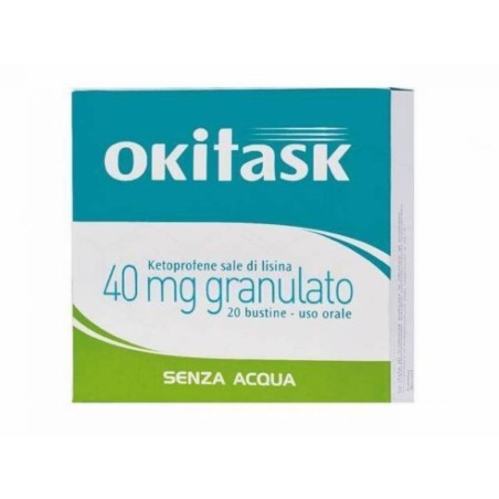 Okitask 40mg granulato 20 bustine orosolubili