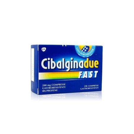 Cibalgina Due Fast 200 mg 24 compresse