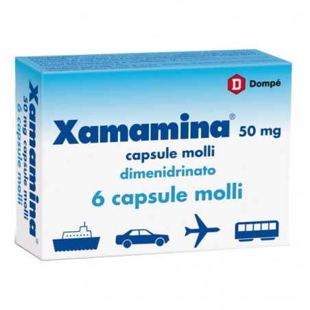 Xamamina 50 mg 6 capsule