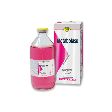 Metabolase soluzione iniettabile veterinaria 1 flacone 500 ml