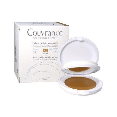 Avène Couvrance Fondotinta Miele crema compatta coprente 10 g