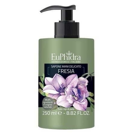 Euphidra Sapone liquido mani Fresia fruttato per pelle secca 250 ml