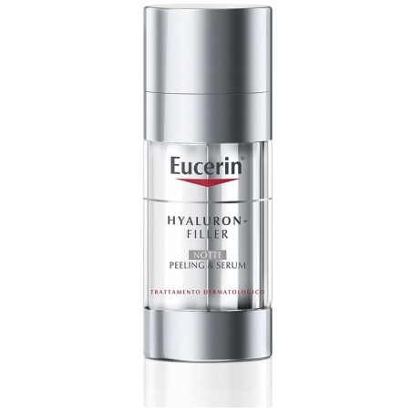 Eucerin Hyaluron-Filler Peeling & Serum Notte siero viso antirughe 30 ml