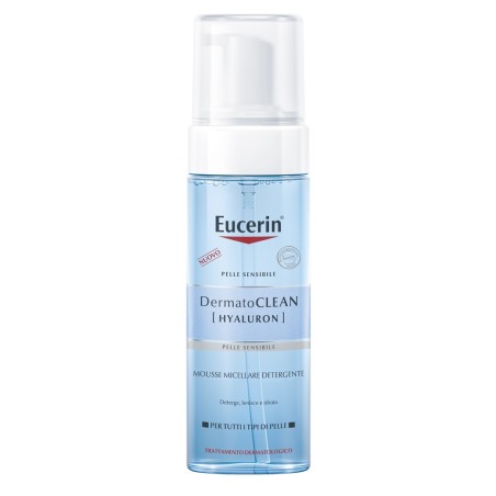 Eucerin DermatoClean Hyaluron Mousse micellare detergente viso 150 ml