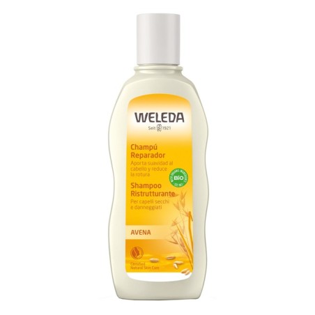 Weleda Shampoo ristrutturante all'Avena per capelli secchi e danneggiati 190 ml