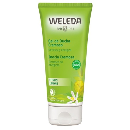 Weleda Doccia cremosa al Limone detergente corpo rinfrescante 200 ml