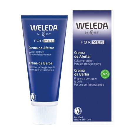 Weleda For Men Crema da barba protettiva per rasatura perfetta 75 ml