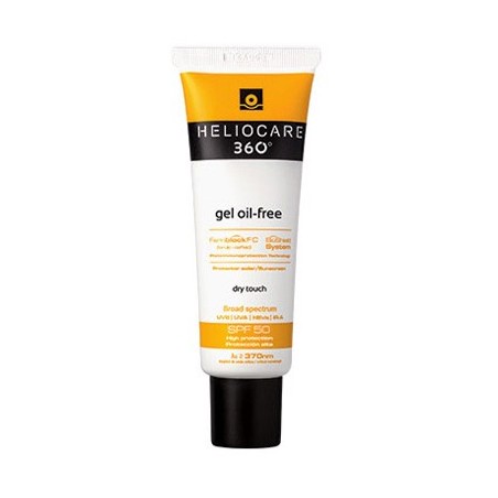 Heliocare 360° Gel Oil Free protezione solare effetto asciutto 50 ml