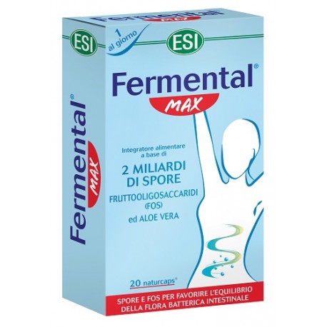 ESI Fermental Max 2 miliardi di spore integratore intestinale 20 naturcaps