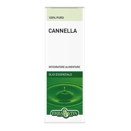 Erba Vita Cannella olio essenziale 100% puro 10 ml