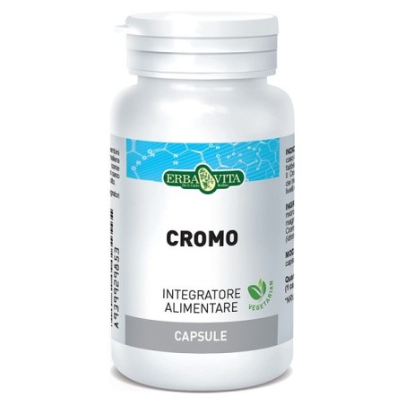 Erba Vita Cromo integratore minerale essenziale 60 capsule