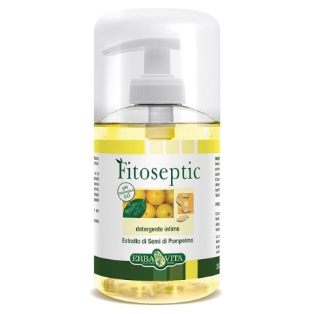 Erba Vita Fitoseptic detergente intimo con estratto di semi di pompelmo 300 ml