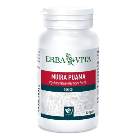 Erba Vita Muira Puama integratore tonico 60 capsule