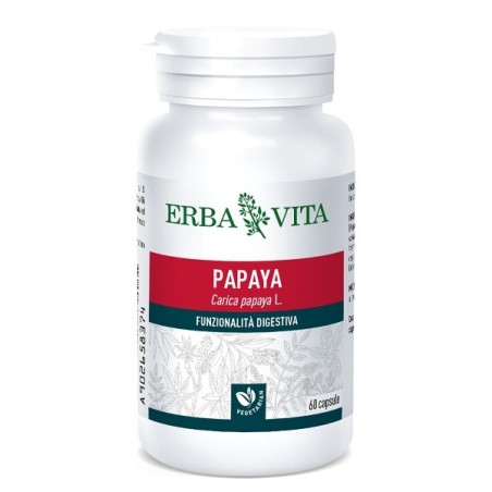 Erba Vita Papaya integratore per la funzionalità digestiva 60 capsule