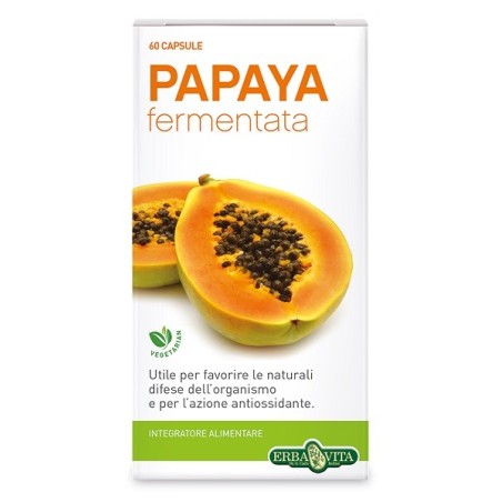 Erba Vita Papaya fermentata integratore antiossidante 60 capsule