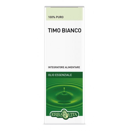 Erba Vita Timo Bianco olio essenziale puro 100% 10 ml