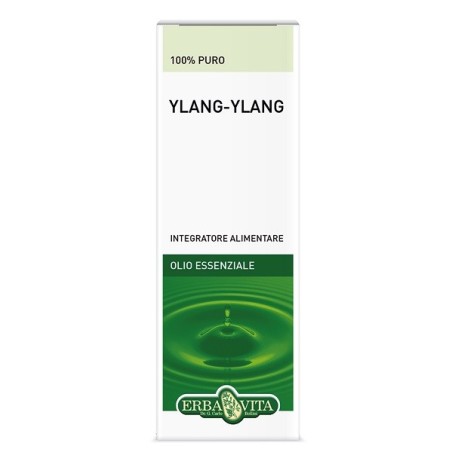 Erba Vita Ylang Ylang olio essenziale 100% puro integratore alimentare 10 ml