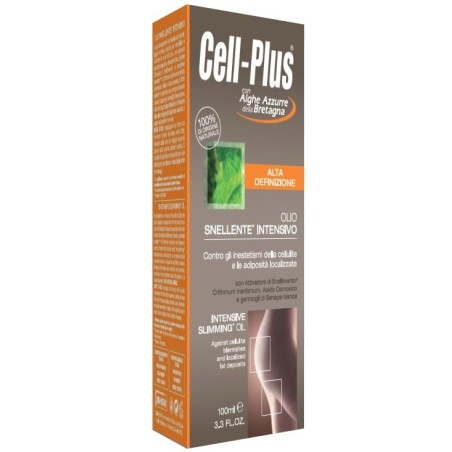 Bios Line Cell-Plus con Alghe Azzurre della Bretagna Olio snellente corpo 100 ml