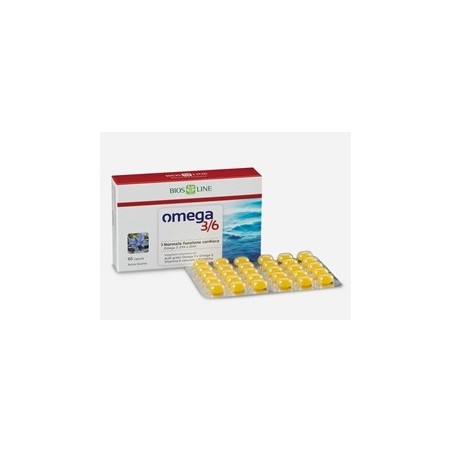 Bios Line Omega 3/6 integratore per il benessere cardiaco 60 capsule