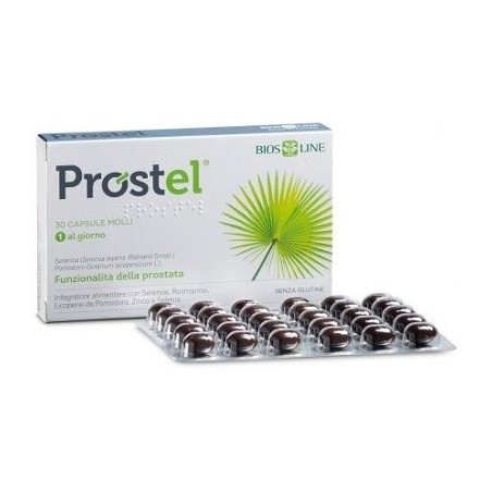 Bios Line Prostel integratore per funzionalità della prostata 30 capsule