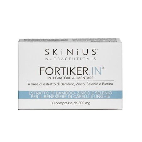 Skinius Fortiker In integratore antiossidante per capelli e unghie 30 compresse