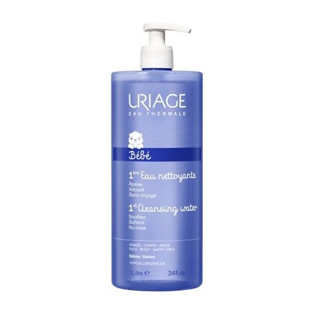 Uriage Bébé 1ère Eau nettoyant Concentrato di acqua termale detergente senza risciacquo 1 litro