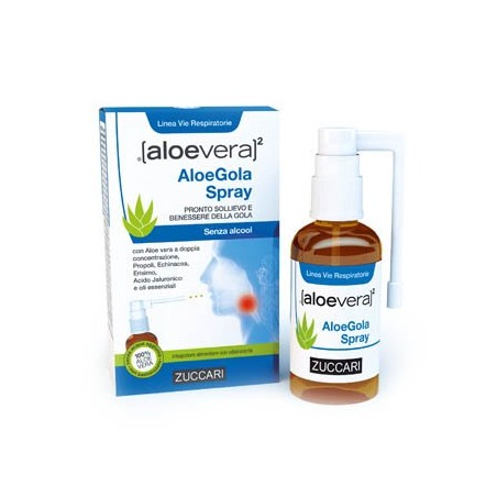 Zuccari AloeGola Spray lenitivo per gola irritata 30 ml