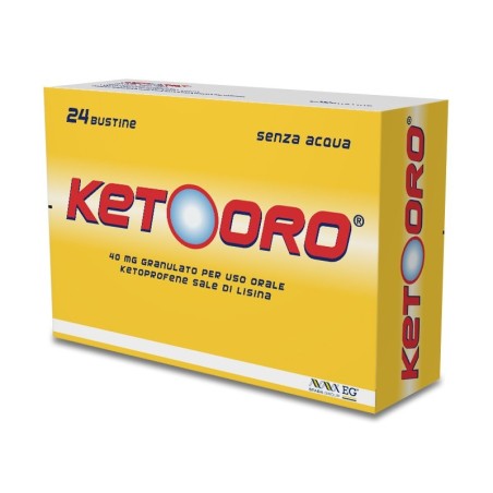 KetoOro 40 mg granulato orale 24 bustine