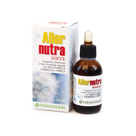 Farmaderbe Aller Nutra integratore contro sintomi dell'allergia gocce 50 ml