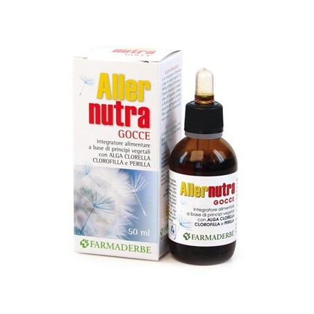 Farmaderbe Aller Nutra integratore contro sintomi dell'allergia gocce 50 ml