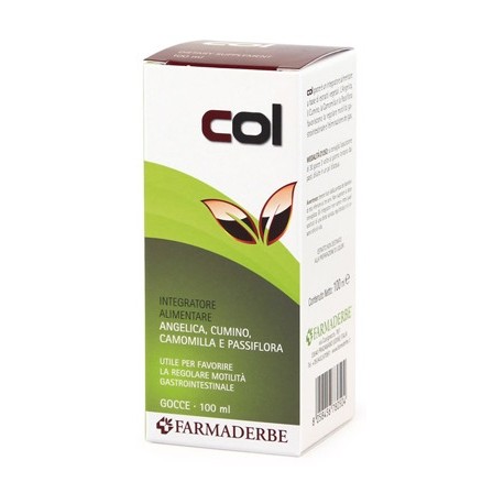 Farmaderbe Col integratore per regolare la motilità gastrointestinale 100 ml