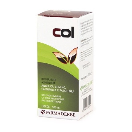 Farmaderbe Col integratore per regolare la motilità gastrointestinale 100 ml