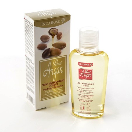 Incarose Riad Argan Olio da massaggio corpo rilassante profumato 100 ml