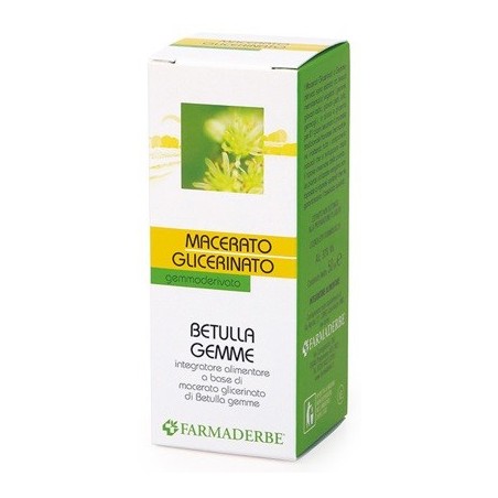 Farmaderbe Betulla Macerato glicerinato 50 ml