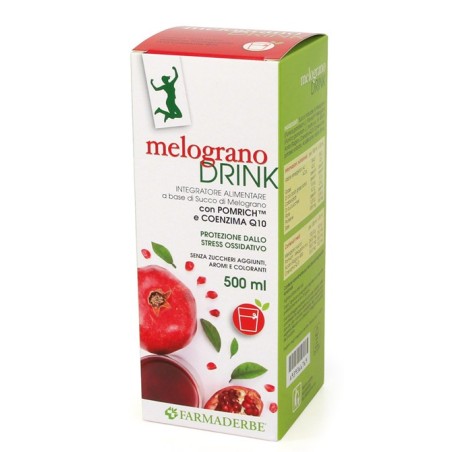 Farmaderbe Melograno Drink integratore antiossidante 500 ml