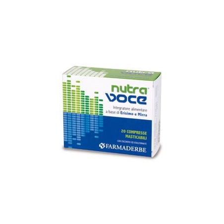 Nutra Voce 20 compresse balsamiche per le vie respiratorie