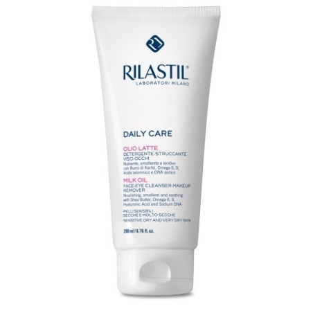 Rilastil Olio Latte Detergente Struccante Viso e Occhi 200 ml