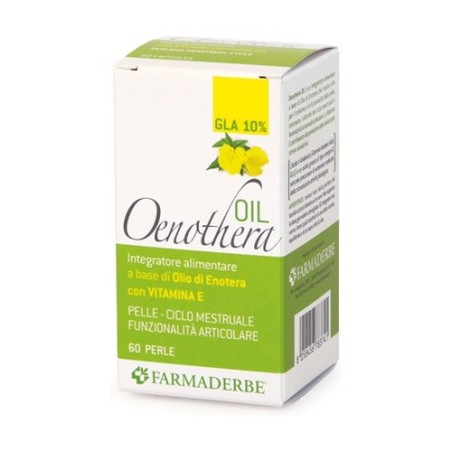 Pharmaderbe Oenothera Oil olio di enotera integratore antiossidante 60 perle