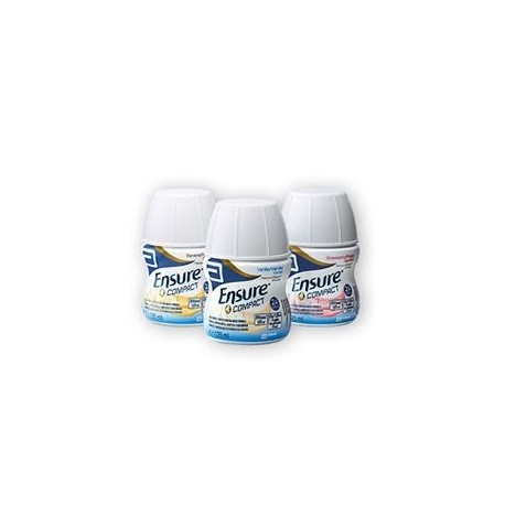 Ensure Compact aroma Vaniglia integratore per malnutrizione 4 x 125 ml