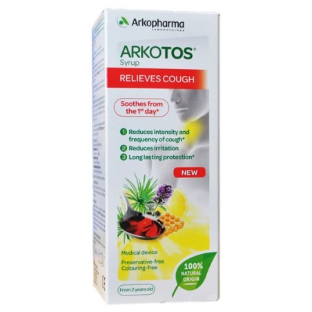 Arkopharma Arkotos Sciroppo contro la tosse secca e grassa 140 ml