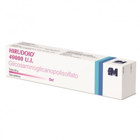 HIRUDOID 40000UI*gel derm 50 g