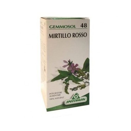 Specchiasol Gemmosol 48 Mirtillo Rosso 50 ml