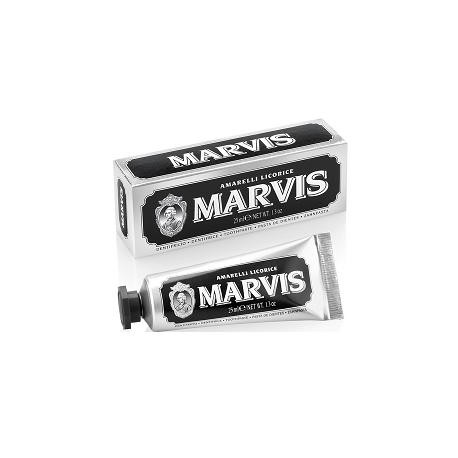 Marvis Licorice Mint dentifricio menta e liquirizia da viaggio 25 ml