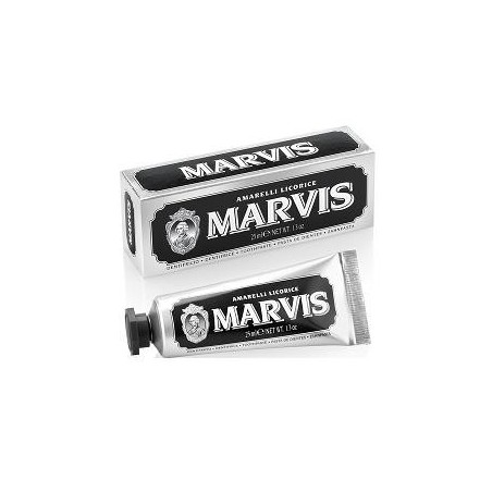 Marvis Licorice Mint dentifricio menta e liquirizia da viaggio 25 ml