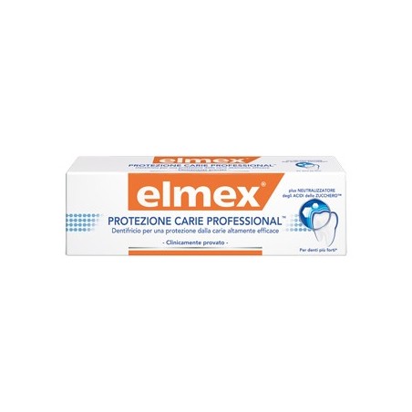 Elmex Protezione Carie Professional dentifricio neutralizzatore degli zuccheri 75 ml